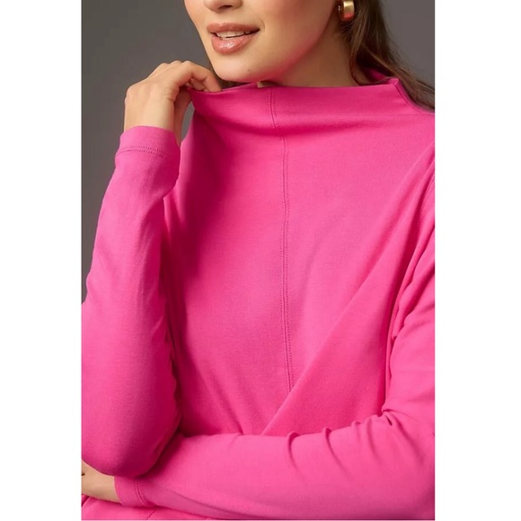 Daily Practice by Anthropologie Long-Sleeve Mock-Neck Knit Mini Dress Sz M NWT - Picture 3 of 5